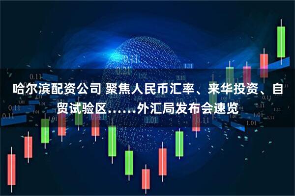 哈尔滨配资公司 聚焦人民币汇率、来华投资、自贸试验区……外汇局发布会速览