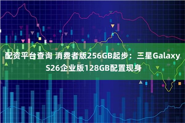 配资平台查询 消费者版256GB起步：三星Galaxy S26企业版128GB配置现身